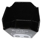 Black Peekaboo Panda Takeout To Go Box Serving Bowl With Chopsticks Set