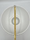 Large Antique Hobnail Opal White Milk Glass  10  Student Hurricane Lampshade