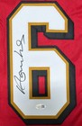Merton Hanks Signed Autographed San Francisco 49ers Custom Jersey Jsa Wit  Coa