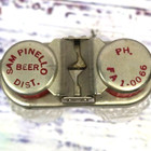 Vintage Pittsburgh  Pa Beer Distributor Salt Pepper Shakers Advertising Barware
