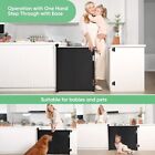 Likzest Retractable Baby Gate Mesh Baby And Pet Gate 33  Tall Sh20 006dc - Black