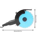 14   Portable Electric Concrete Saw With Water Pump And Blade Wet dry Cutter