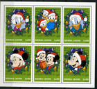 Sierra Leone 1997 Disney Christmas Set Of 8 Stamps sheet Of 6 Stamps  2 S s Mnh 