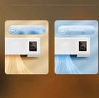 2 In 1 1800w Wall Mounted Heater Air Conditioner Fan Combo Remote Control