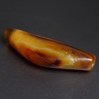 Oversized Natural Banded Agate Dzi Bead vintage Tibetan Collector Bead 41 4g