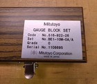 Mitutoyo 516-922-26  Grade 0 Gage Block Set  11 Piece - Micrometer Testing Set 