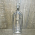 Vintage Antique Heinrich Clear Glass 9  Apothecary Medicine Bottle