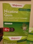 3x Walgreens Nicotine Gum Coated Mint Flavor 4mg 510 Pieces Total Exp 2024