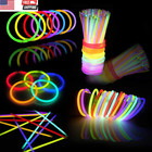 144 Pcs 8  Glowsticks  Bracelets Necklaces  Glow In The Dark Party Favors  Easte