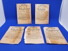 Lavine Washing Powdered Soap Victorian Trade Card Lot Of 5 Hartford Connecticut