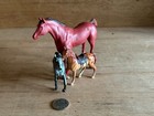 Toy Horse Lot Bandai 1989 New-ray Popak Mini Rubber Vintage Small