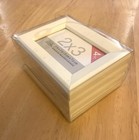 4-pack Of 3    X 4    White Studio Decor Mini Frames For 2   x 3    Photos - New
