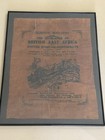 Vintage British East Africa Uganda Railway Olubugo Advertisement Art Framed