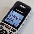 Panasonic Kx-tgfa97 S Silver Cordless Phone Replacement Handset Only