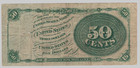 50 Cent Fractional Currency 4th Issue Fr 1376 Solid Very Fine
