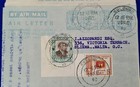 1949 Ceylon Colombo - Malta Franked Kgvi Air Letter To Malta