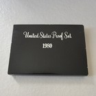 United States Mint 1980 Proof Set Coin Set In Original Box   Case