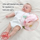 Pink Baby Security Blanket Lovey Soft Tags