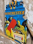 Vintage Winchester Ranger Porcelain Sign Old Firearm Gun Rifle Ammo Ammunition 