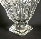 Antique Baccarat  Style Crystal Cut Faced Perfume decanter Bottle 19c-20c   