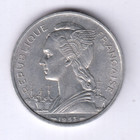 Madagascar Malagasy French 5 Francs 1953 Nice Xf Grade  mad13 