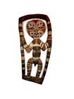 Old Papua New Guinea East Sepik Yamok Village Carving