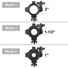 5 Pack Stage Light Clamps - Dj Truss Hook For 1 -2  Tubes  Heavy Duty Plastic