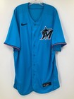 Jared Pettitte  67 Miami Marlins Nike Game Used Jersey Spring Training Size  50