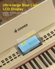 Donner Ddp-95 Digital Piano Keyboard With Stand Pedal Unit Weighted Key   White