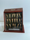 Antique Boye Sewing Needle Store Display Advertising Cabinet Case - With Needles