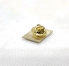 Vintage Late 1970 s Early 1980 s Michelob Beer Red   Gold Enamel Hat Lapel Pin 