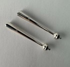 One Pair Bolo Tip - Sterling Silver 6mm Bead