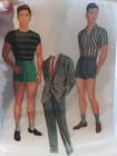 Vintage Fashion Paper Dolls Large Lot Dolls And Clothes