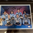 Autographed Space Shuttle Challenger Framed Crew Picture With Coa All 7 Members