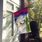 Caroline s Treasures Great Pyrenees House Flag Ss8473chf