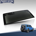 Rear Window Glass Back W heated Dark Fit For 11-17 Jeep Wrangler 2 4 Door