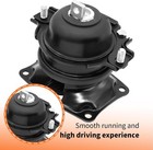Engine Motor Transmission Mount Set Compatible With Odyssey Touring Elite 3 5l 
