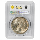 1921 High Relief Silver Peace Dollar  1 Pcgs Ms 65