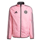 Inter Miami Cf Adidas 2025 Anthem Reversible Full-zip Jacket - Pink black