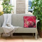 Decorative Home Decor 24 X 24 In Boho Cushion Cover Beaded Boho Sofa Pillow Case