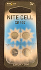 Nite Ize Nite Cell Cr927 Button Lithium Watch Toy Battery 3v -3 Packs Of 4  12 