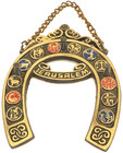 Vntg Judaica Jerusalem 12 Tribes Of Israel Wall Plaque Key Hook Jewish Judaism