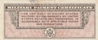 Us Mpc Military Payment Certificate 10 Dollars 1946 M7 Series 461