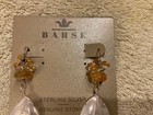 Barse Sterling Silver Teardrop Earrings  Never Been Worn 