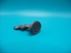 Vintage Mid-century Pewter Rose Flower Sealing Wax Stamp Seal