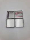 Vtg Lot Of 2 Camel Cigarette Tins  Empty Collectible Metal Tins For Cigarettes