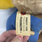 Vintage Paddington Bear Plush 1975 Eden Toys 14  Stuffed Bear  Sewn In Haiti