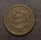1851 Braided Hair Large Cent   Vg Lot 1239