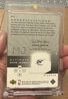 2001 Ultimate Coll Michael Jordan Game Worn Jersey Silver  125      Rare  See Pics