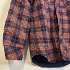 Vintage J c  Penney Quilted Flannel Shirt Jacket Size Medium